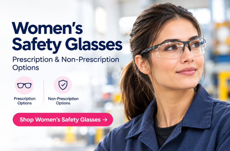 Women safety glasses